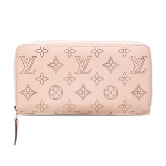 Louis Vuitton Pink Leather Long Wallet (Bi-Fold) (Pre-Owned)