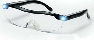 OEM Gafas De Lectura Con Lupa Potente Y Luz Led, Aumento Del 160%, Ideales Para Leer, Realizar Trabajos De Precisi&oacute;n, Reparaciones, Costura, Relojer&iacute;a Y M