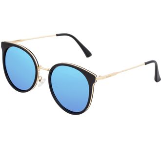 Bertha Sunglasses Brielle Polarized Sunglasses in Black/blue at Nordstrom