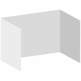 Regalos Miguel Packs Laterales Carpas Plegables - Pack 3 Laterales Lisos Para Carpas 3x2 Eco - Blanco