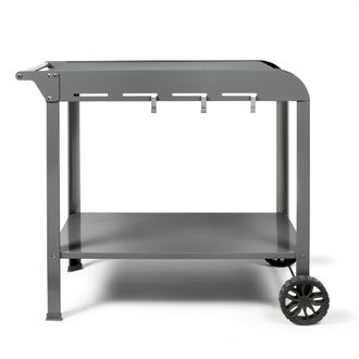 Livoo Carrito De Servicio Gris, 91,5 X 50,2 X 80 Cm - Gs168g - Livoo