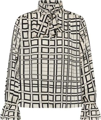 Inwear Gracie IW Geprinte Blouse - Dames - Blouses - Veelkleurig - XL - Polyester - Overhemden