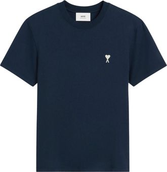 Ami Ami De Coeur T-Shirt - Heren - T-shirts - Blauw - XS - Katoen - Tops