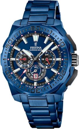 Festina Heren, Accessoires, Blauw, Maat: ONE Size