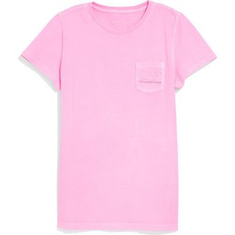 Vineyard Vines Whale Pocket Cotton Graphic T-Shirt in Neon Bloom at Nordstrom, Size X-Small