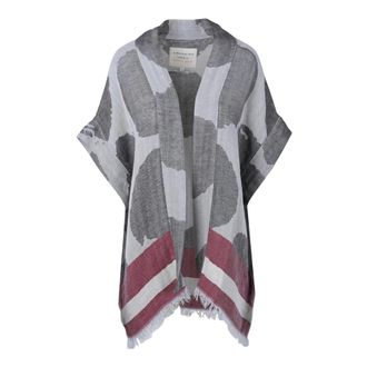 Alessia Santi Kimonos, female, Multicolor, Size: XS Kimono con stampa astratta