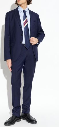 Etro Shirt With Stripe Pattern, Mens, Blue