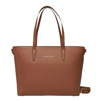 Valentino Tassen, Dames, Bruin, ONE Size, Leer, Zero Tote Bag