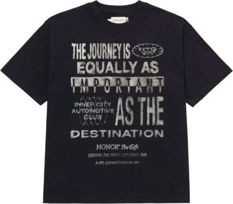 Honor The Gift Mens Travelled Journey Tee In Black