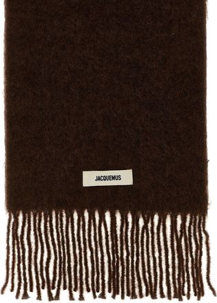 Jacquemus LEcharpe Carro Scarf - Brown