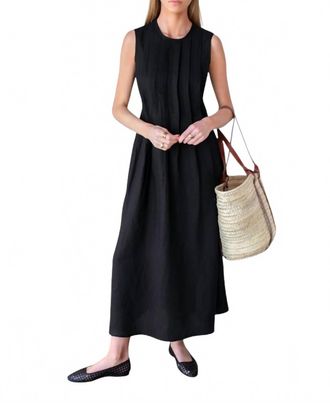 Emerson Fry Plait Dress In Black