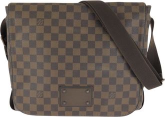 Louis Vuitton Damier Brown Pvc Messenger Bag Shoulder Bag (Pre-Owned)