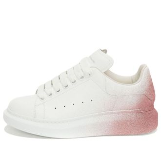 Alexander McQueen (WMNS) Alexander McQueen Oversized Sneakers White Pink 685672WIB9M9287