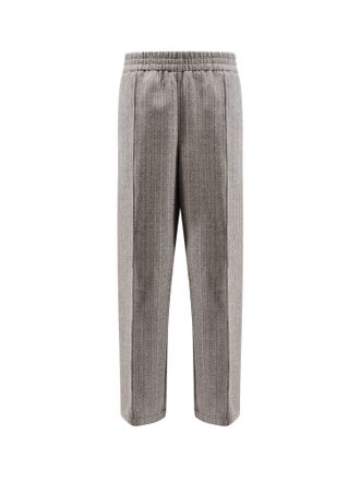 Ami Virgin Wool Blend Trousers