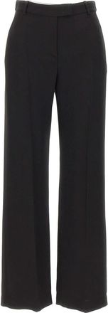 Eleventy Broek Zwart - Dames - Straight fit broeken - Zwart - M - Broeken