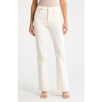Re/Done 70s Bootcut Jeans in Cream at Nordstrom, Size 31