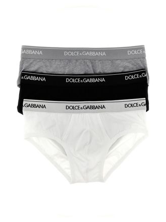 Dolce & Gabbana Multicolor Brando Brief 3-pack Briefs