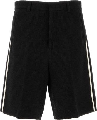 Gucci Black Boucle Bermuda Shorts