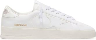 Golden Goose STARDAN SNEAKERS IN WHITE LEATHER - Golden Goose Deluxe Brand - Man