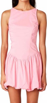 Nia Tamara Midi Dress In Bonbon