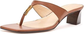 Guess Yaiza Womens Sandals Medium Brown : 6.5 M, Leather