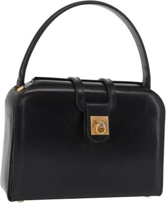 Celine Pre-owned Vintage Handtas - Dames - Vintage Handtas - Zwart - ONE Size - Leer - Vintage