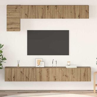 vidaXL Vidaxl - Conjunto De Mueble De Tv 5 Pcs Roble Artisan 100 X 30 X 30 Cm
