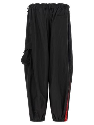 Yohji Yamamoto Polyamide Cargo Cargo Pants - Black