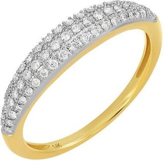 Carriere Jewelry 14K 0.21 Ct. Tw. Diamond Ring