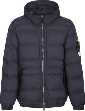 Stone Island Heren, Jassen, Blauw, Maat: XL Nylon