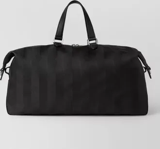 Fendi pequin nylon duffel bag