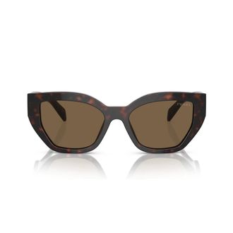 Prada Sunglasses, unisex, Brown, Size: 53 MM Pra09S 16N5Y1 Butterfly Sunglasses