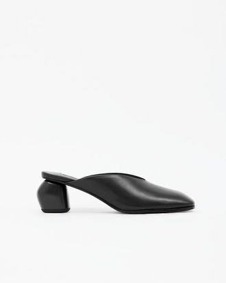Mi-Mai Junya High Heeled Clog Mules in Black at Nordstrom, Size 10