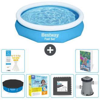 Bestway Piscina Bestway Fast Set Redonda - 305x66 Cm - 7-piezas S85