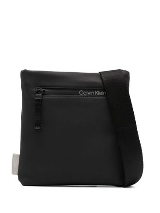 Calvin Klein Borsa a tracolla con stampa - Nero