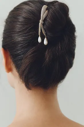 Nadri Bow Strand Hair Comb