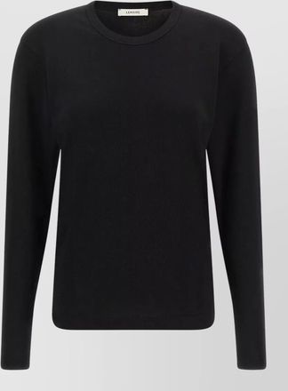 Christophe Lemaire cotton ribbed long-sleeve t-shirt