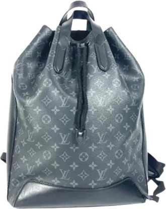 Louis Vuitton Vintage, unisex, Zwart, ONE Size, Pre-owned Backpack