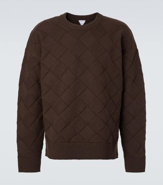 Bottega Veneta Jersey en mezcla de lana Intrecciato