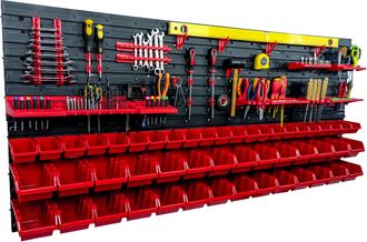 OEM Tablero De Herramientas Para Taller De 172x78 Cm + 50 Bandejas
