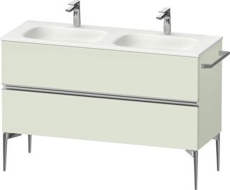 Duravit Duravit - Sivida Mueble Bajo Lavabo, 2 Cajones, Tirador Cromado