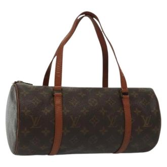 Louis Vuitton Pre-owned Handbags, female, Brown, Size: ONE SIZE Pre-owned Vintage Canvas Handbag