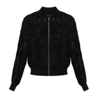 AllSaints Bomber Jackets, female, Black, Size: 2XS Jade Jacket