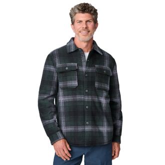 Free Country Mens Mountain Ridge Sueded Chill Out Fleece Jacket