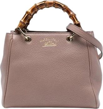 Gucci Pre-owned Handbags, female, Pink, Size: ONE SIZE Pre-owned Vintage Handbag