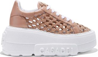Casadei Nexus Versilia Sneakers - Dames - Sneakers - Bruin - 39 EU - Leer - Schoenen