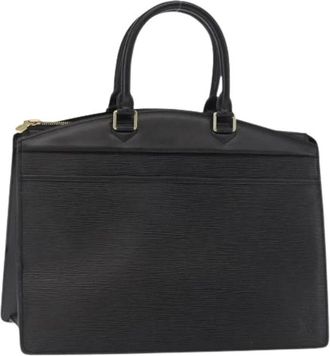 Louis Vuitton Pre-owned Handbags, female, Black, Size: ONE SIZE Pre-owned Vintage Leather Handbag