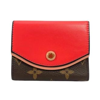 Louis Vuitton Portafoglio Tri-fold Pre-owned - - Pre-owned - Donna - Rosso - ONE SIZE