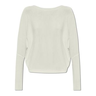 AllSaints Round-neck Knitwear, female, White, Size: XS Julieana Sweater