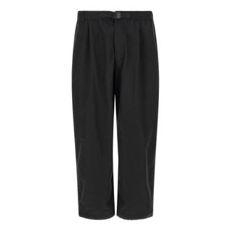 Snow Peak Pantalones de tafet&aacute;n de lana y nailon - Sport - Hombre - Negro - XL